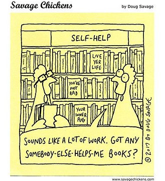 Cartoon of the Day-Self Help Books